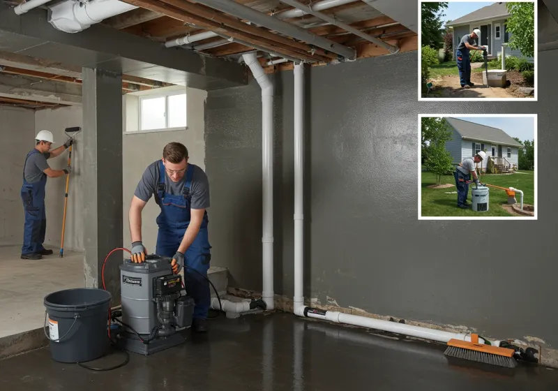 Basement Waterproofing and Flood Prevention process in Rosedale, MS